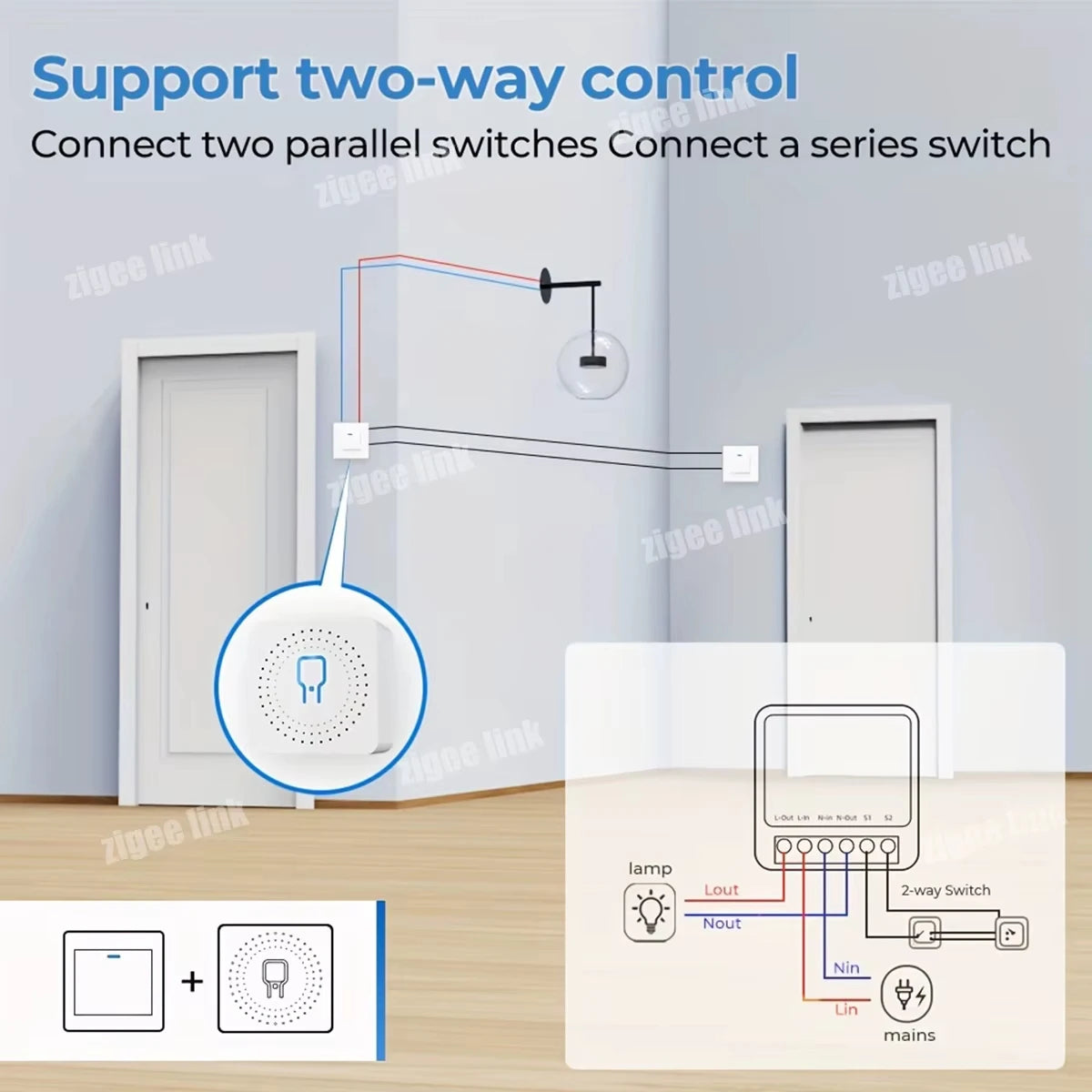 CowLost | automation-control-modules-product_id-smart-wifi-zigbee-mini-switch-module-for-home-automation-voice-control-alexa-google-alice-compatible |9