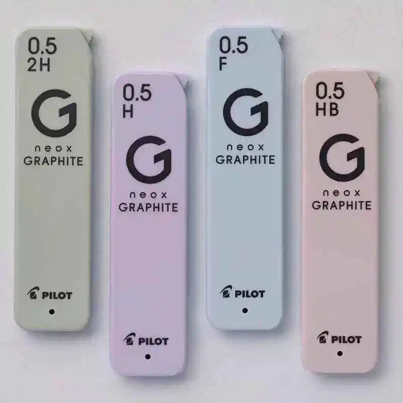 CowLost | pilot-limited-neox-hrfg-05-auto-feed-graphite-lead-0-3-0-5-0-7mm-high-purity-for-shake-advance-mechanical-pencil-japanengineered-1 |5