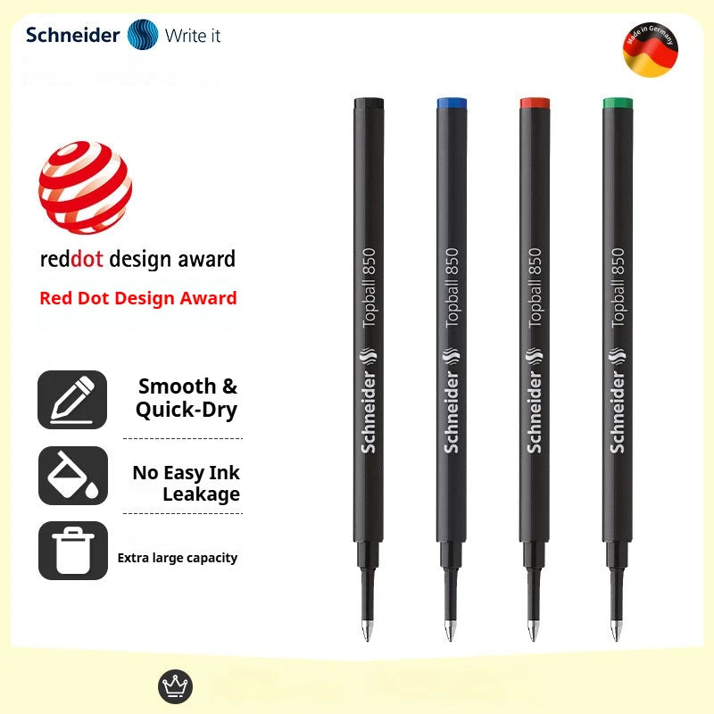 CowLost | product_id-schneider-topball-850-0-5mm-gel-pen-refills-assorted-colors-high-capacity-compatible-m63-bk406 |1