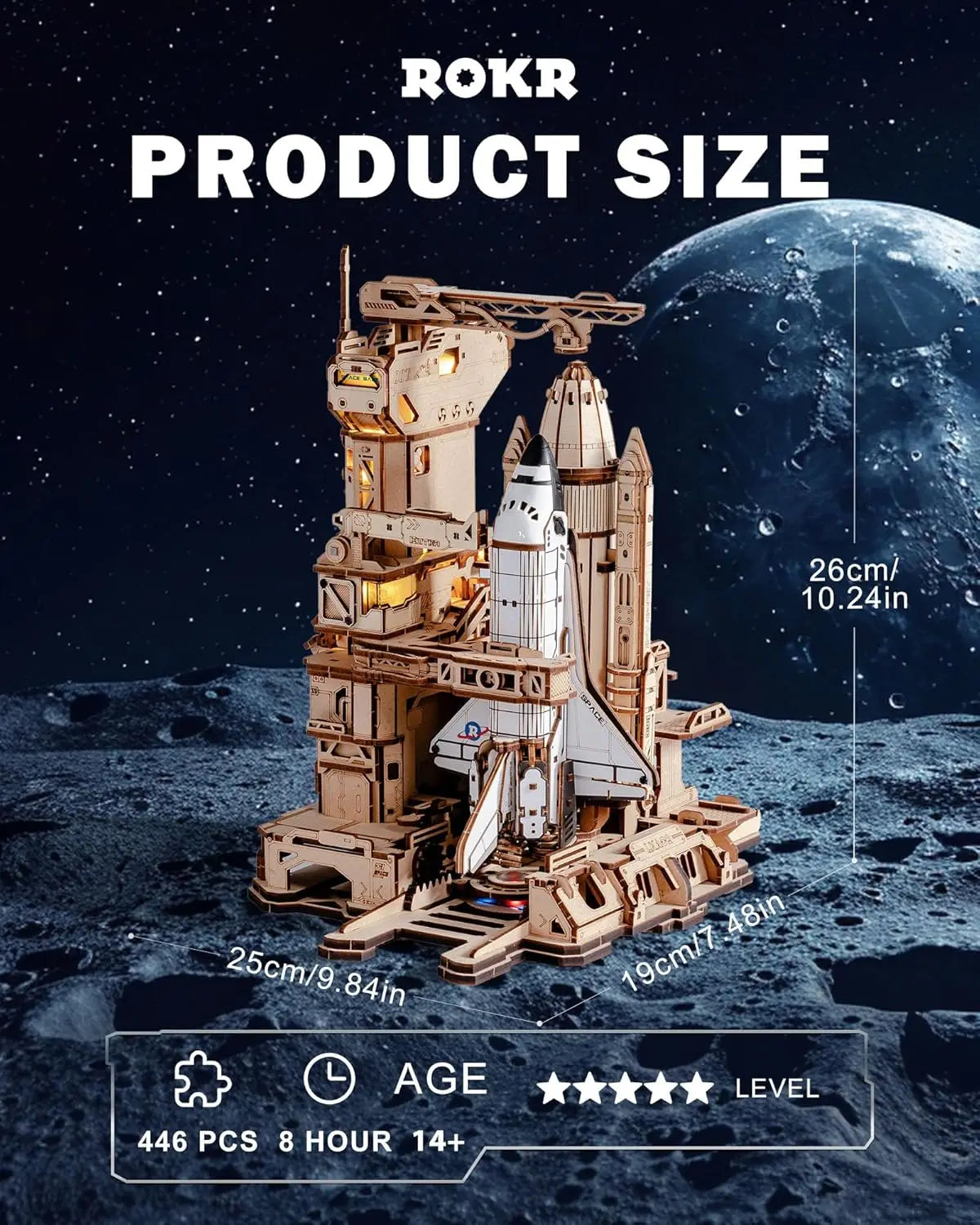 CowLost | fencing-barriers-robotime-rokr-3d-wooden-space-shuttle-puzzle-model-kit |2