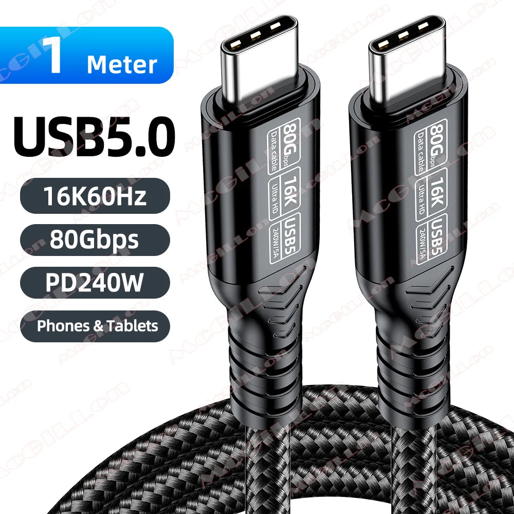 CowLost | product_id-mcgillon-pd240w-80gbps-thunderbolt-5-usb-c-to-usb-c-cable-16k-48v-5a-for-iphone-17-pro-macbook-pro-tablet-laptop |19