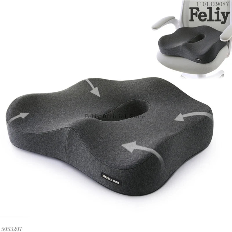 CowLost | memory-foam-office-chair-cushion-car-seat-support |7