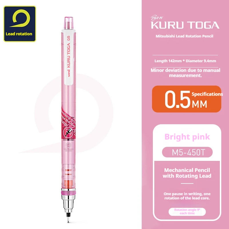 CowLost | product_id-uni-kuru-toga-450t-0-5mm-mechanical-pencil-with-ergonomic-grip-and-anti-smudge-lead-auto-rotating-tip-for-writing-and-sketching |33
