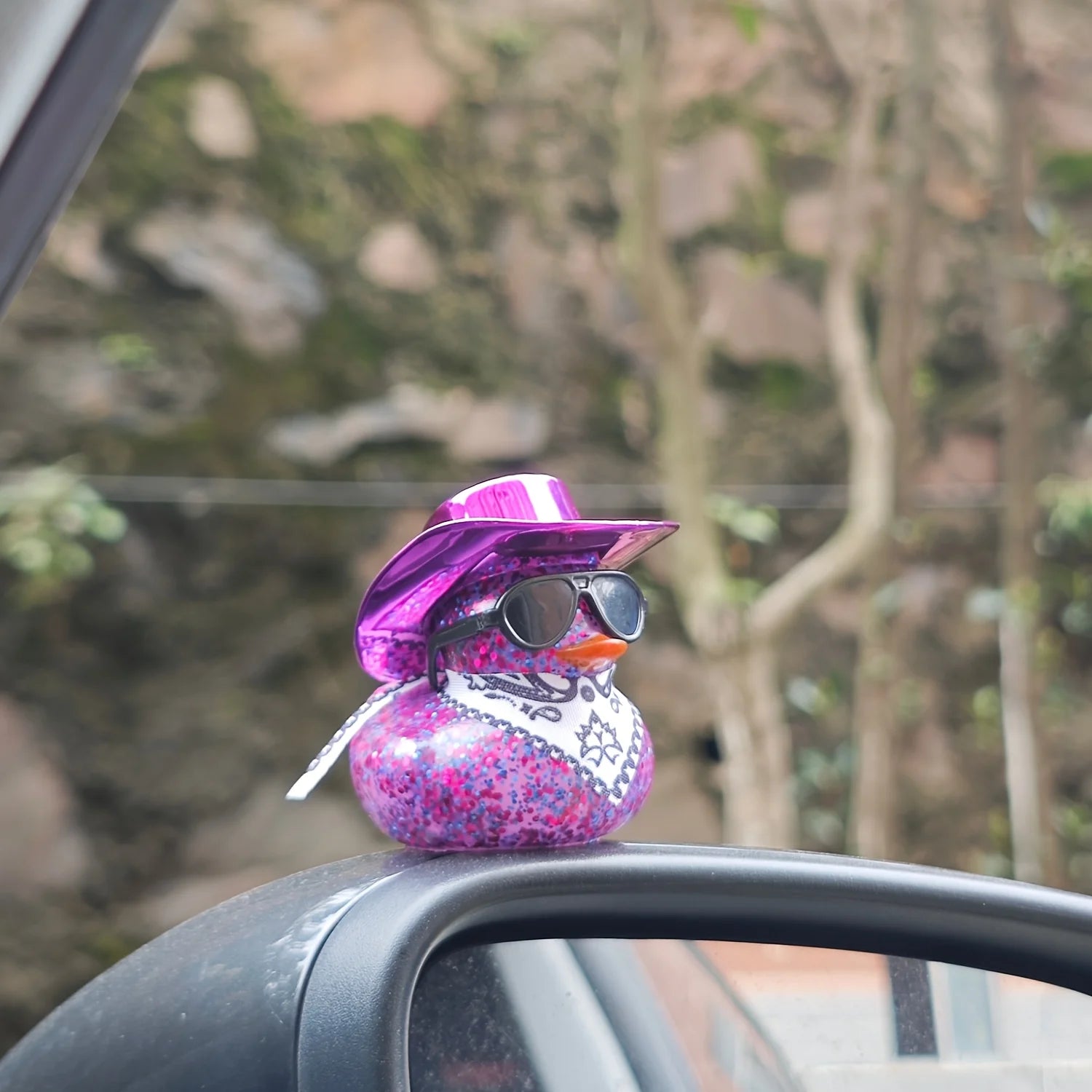 CowLost | product_id-cowboy-hat-rubber-duck-car-decoration-set |1