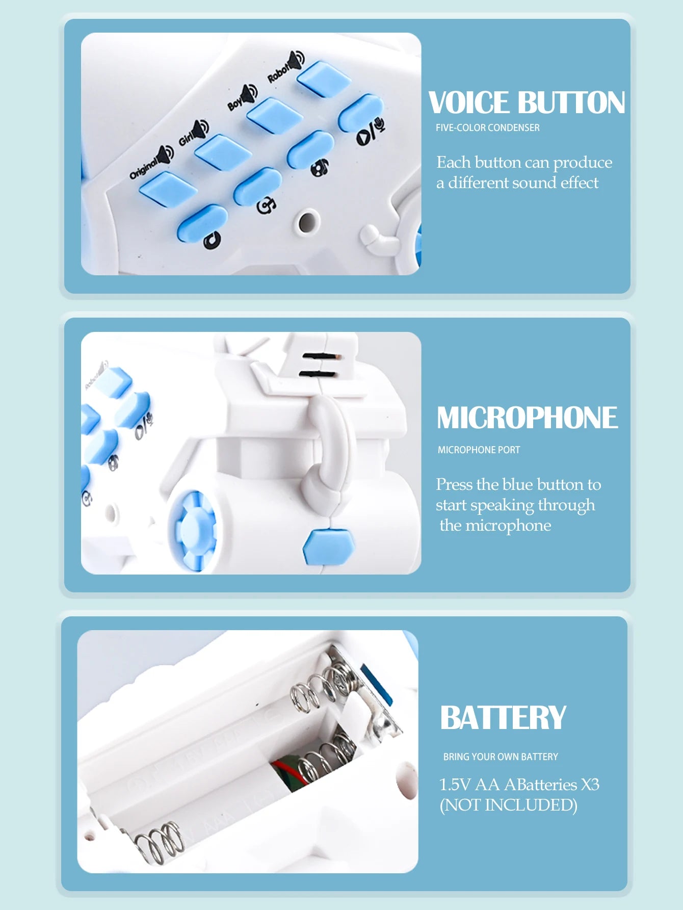 CowLost | product_id-voice-changer-megaphone-speaker-portable-handheld-loudspeaker-toy |9