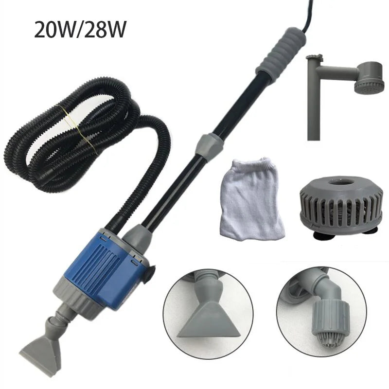 CowLost | sporting-goods-20-28w-electric-aquarium-water-change-pump-for-fish-tank-cleaning |1