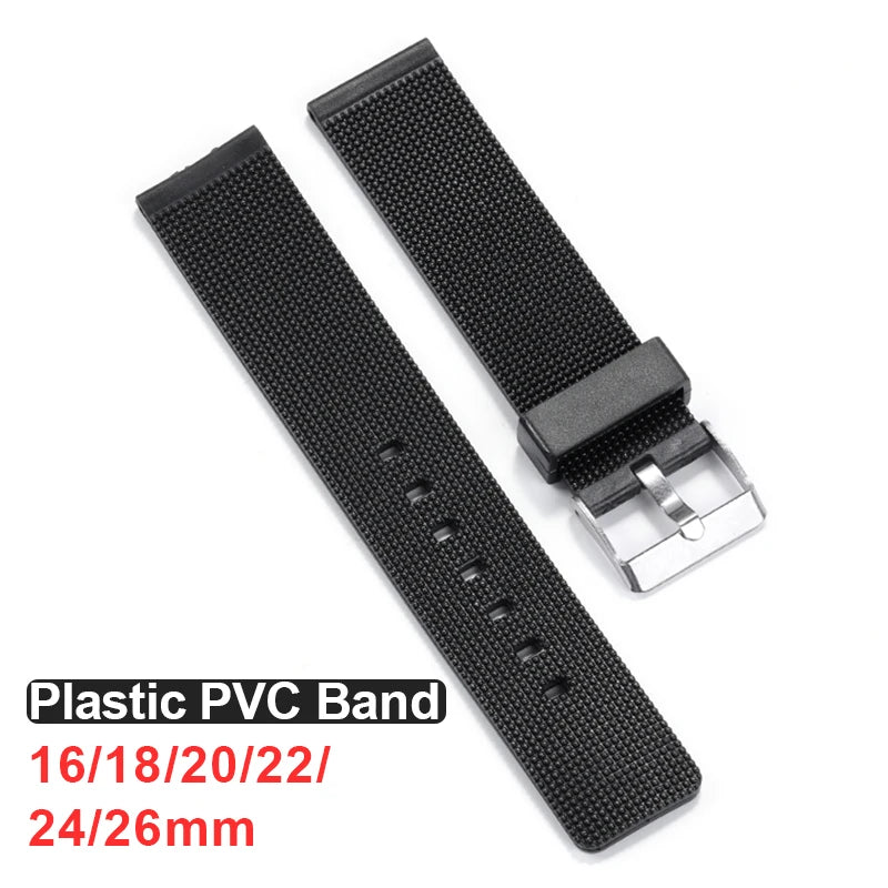 CowLost | product_id-waterproof-rubber-pvc-watch-strap-for-seiko-rolex-16-26mm-universal-sport-bracelet |7