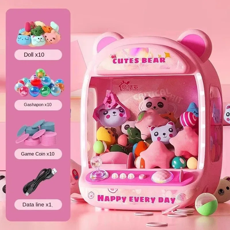 CowLost | product_id-diy-automatic-coin-operated-mini-claw-crane-doll-machine-toy-with-music-for-kids-christmas-gifts |21