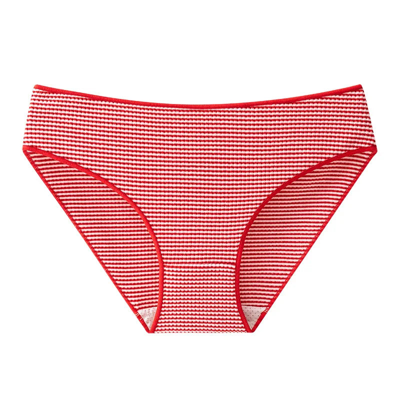 CowLost | product_id-women-s-low-rise-seamless-breathable-striped-briefs |9