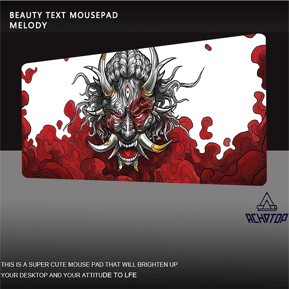 CowLost | uncategorized-japanese-style-oni-large-gaming-mousepad-900x400mm |1