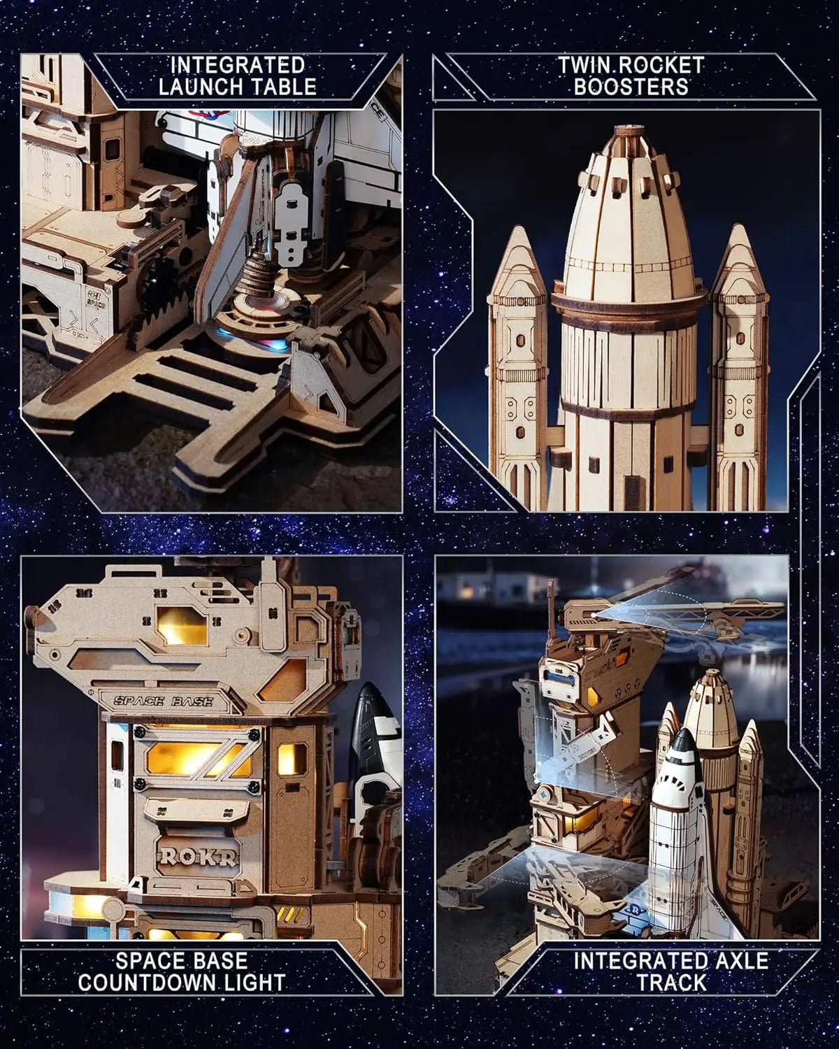 CowLost | fencing-barriers-robotime-rokr-3d-wooden-space-shuttle-puzzle-model-kit |6