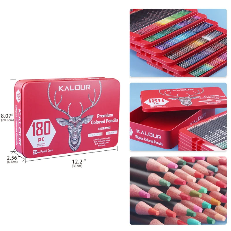 CowLost | art-pencils-product_id-180-color-oily-paint-pencils-set-in-iron-gift-box-for-art-school-drawing |33