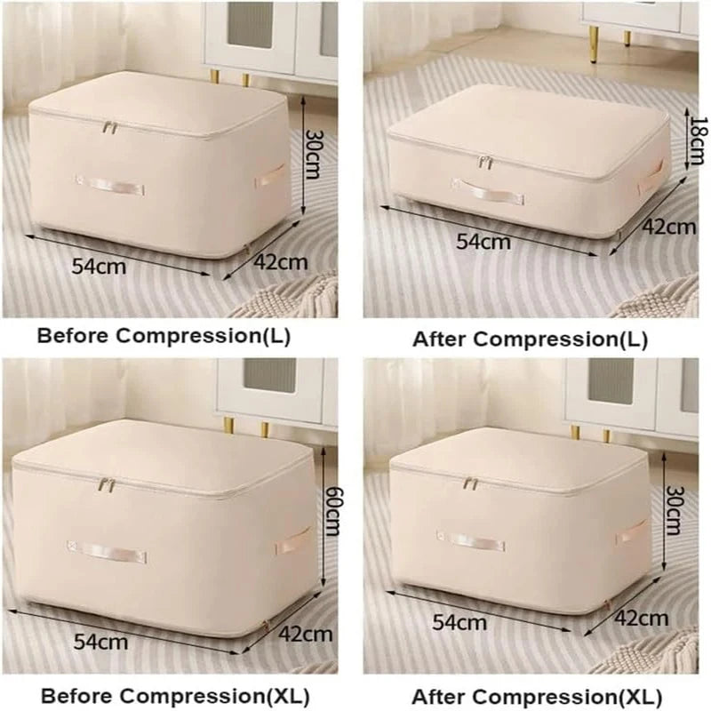 CowLost | space-saving-compression-storage-tote-bag |5