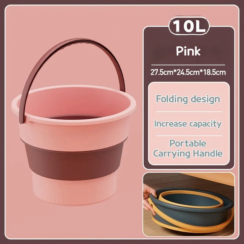 CowLost | portable-camping-toilets-product_id-17l-large-portable-folding-silicone-bucket-for-car-washing-fishing-camping-household-use |10