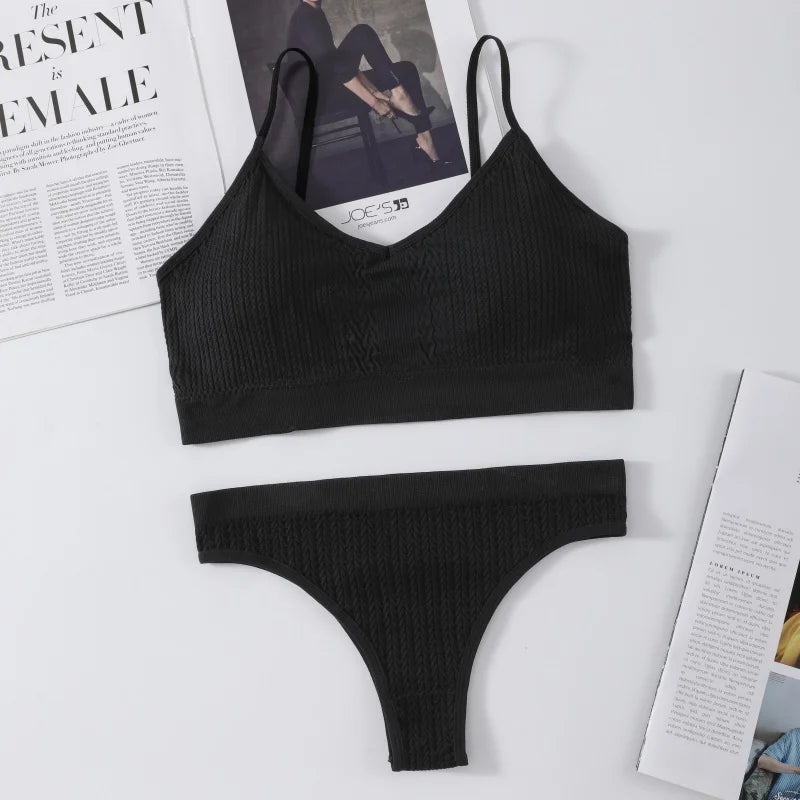 CowLost | product_id-seamless-women-s-wire-free-push-up-bra-low-rise-panties-set |15