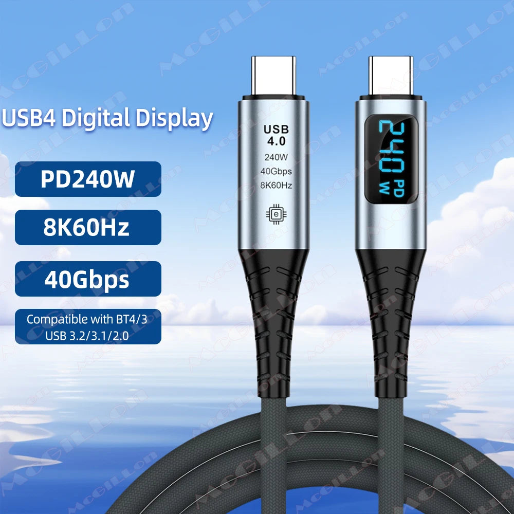CowLost | product_id-usb-4-0-type-c-to-type-c-cable-8k-40gbps-240w-fast-charge-with-digital-display-for-thunderbolt-4-devices |7