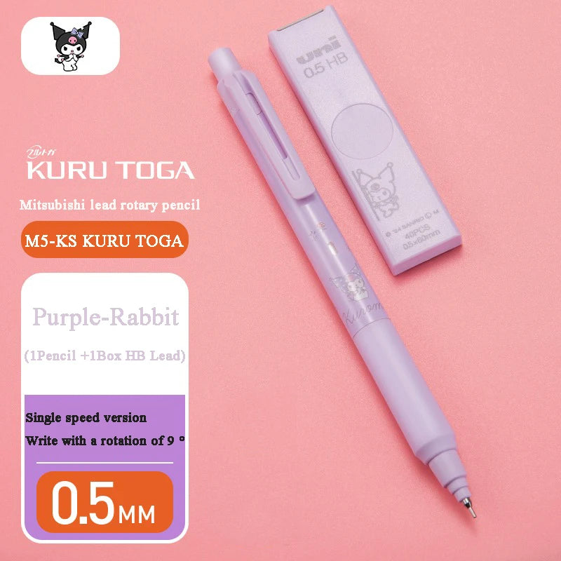 CowLost | product_id-uni-m5-ks-kuru-toga-mechanical-pencil-0-5mm-self-rotating-lead-black-technology |14
