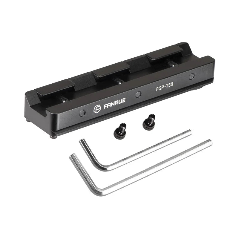 CowLost | product_id-fanaue-cnc-aluminum-picatinny-rail-plate-with-anti-slip-arca-swiss-tripod-adapter |9