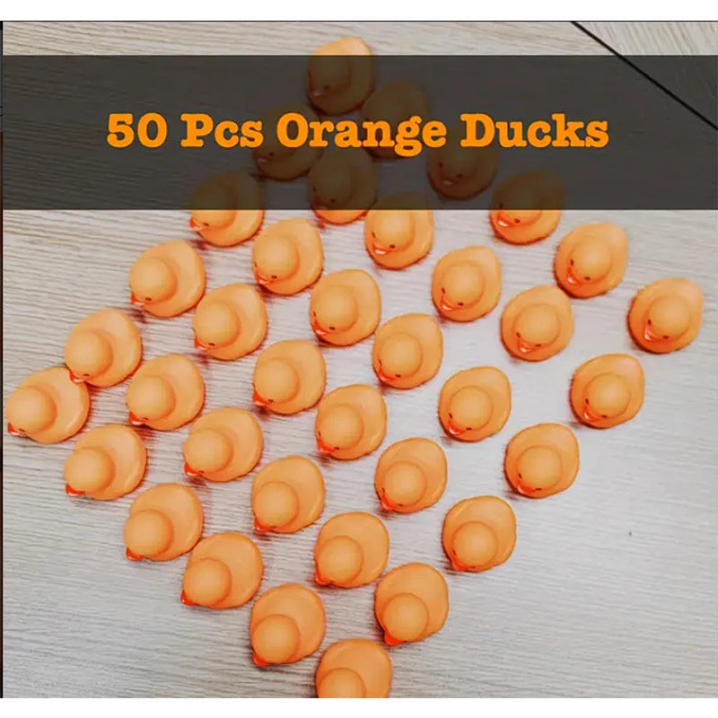 CowLost | product_id-1-100-pcs-orange-squeaky-rubber-ducks-for-party-favors-prizes-and-car-decor |5