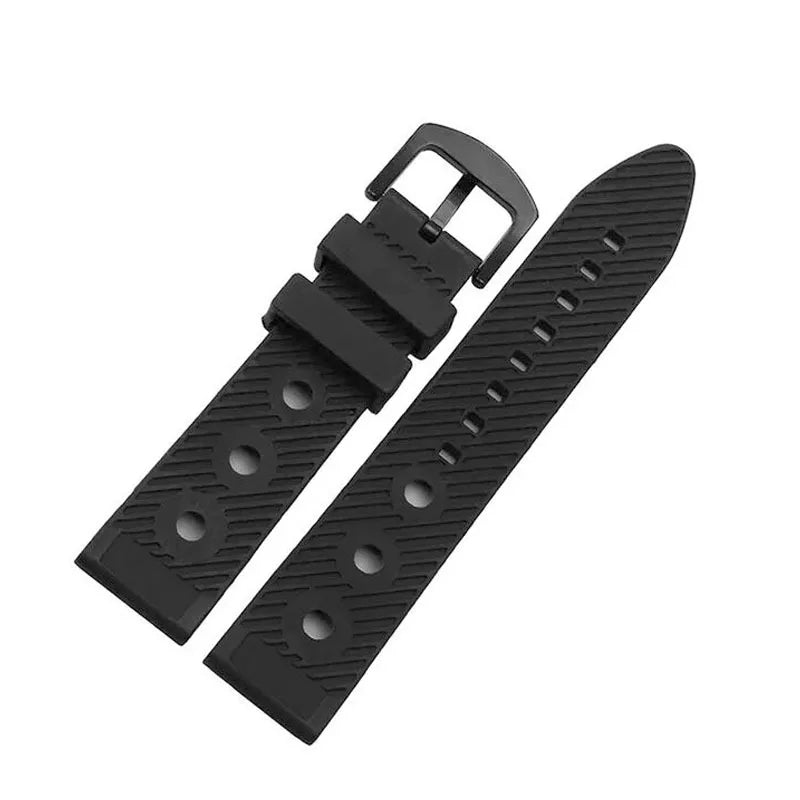 CowLost | product_id-22mm-waterproof-breathable-silicone-wrist-strap-for-rolex-and-seiko-watches |17