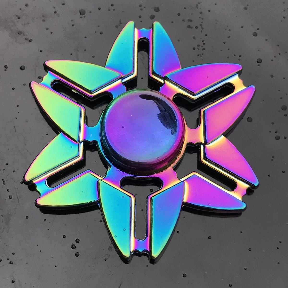 CowLost | product_id-metal-rainbow-gradient-fidget-spinner-r188-mute-bearing-anti-anxiety-edc-hand-toy |9