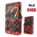 CowLost | game-timers-boyhom-r36s-retro-handheld-game-console-3-5-ips-screen-64gb-15000-games-linux-system |11