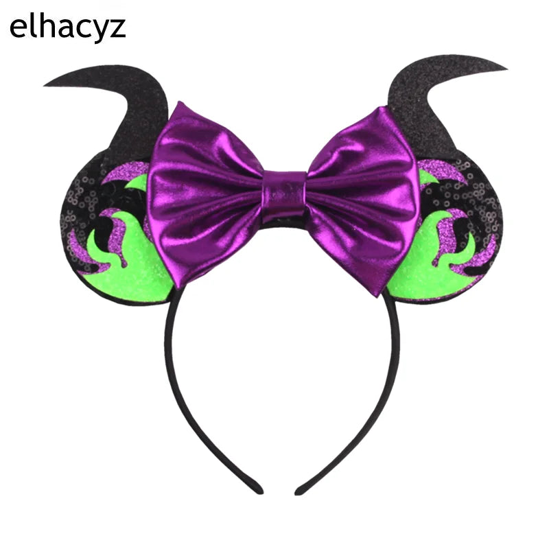 CowLost | disney-maleficent-headbands-kids-cosplay-horns-of-witch |18