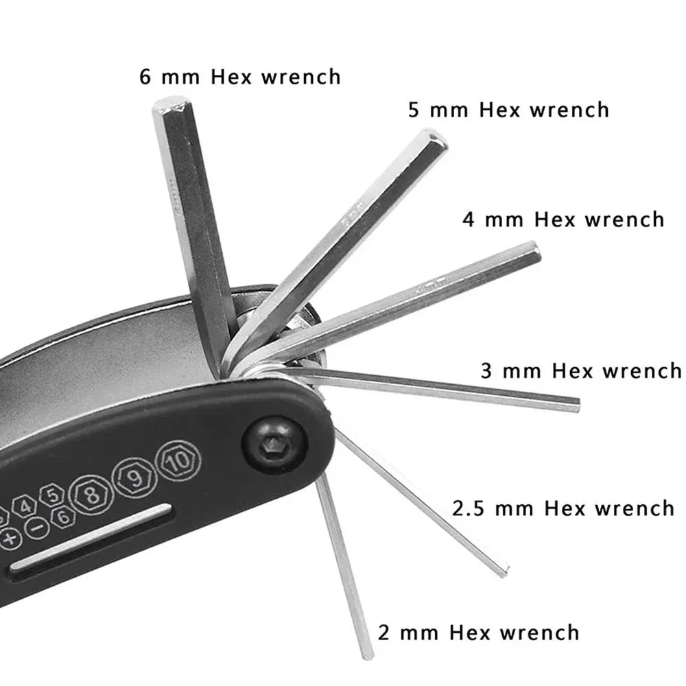 CowLost | product_id-16-in-1-portable-mountain-bike-multi-tool-wrench-screwdriver-repair-kit |5