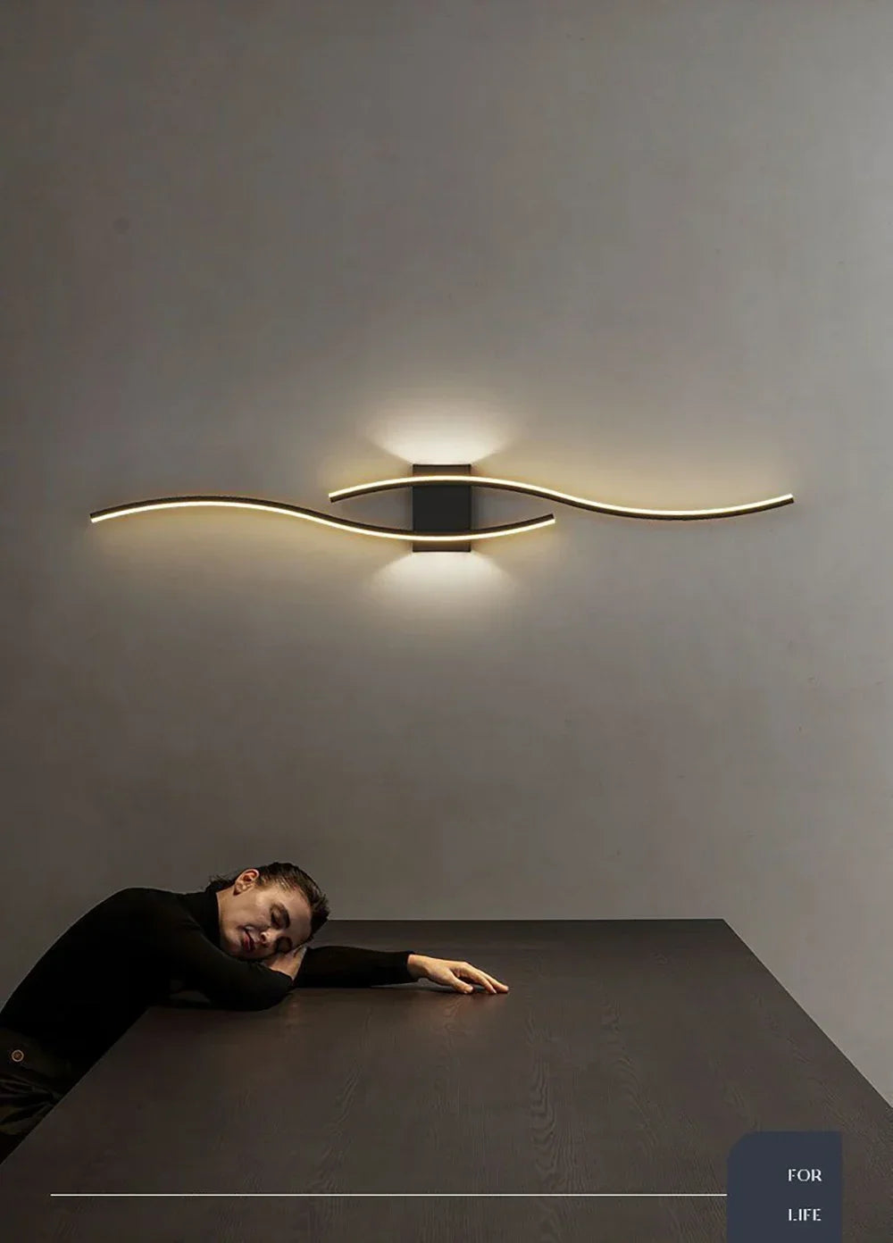 CowLost | product_id-damiasmil-modern-led-wall-lamp-for-bedroom-living-room-bedside-black-white-gold |7