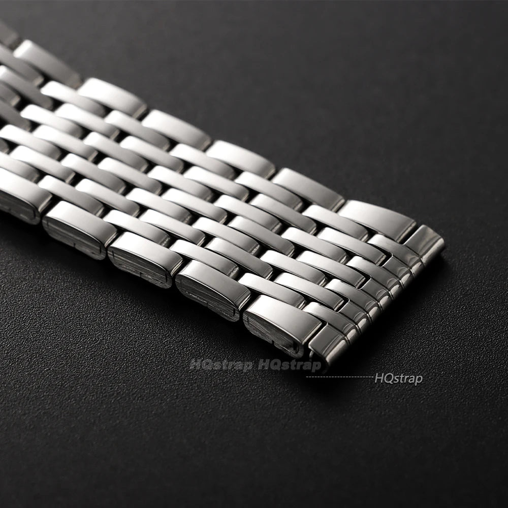 CowLost | product_id-stainless-steel-nine-bead-universal-watch-strap-18-20-22mm-with-folding-buckle |11