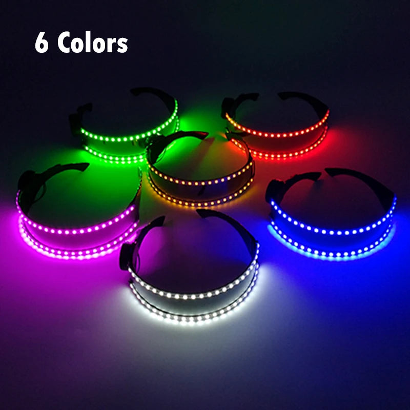 CowLost | fluorescent-glowing-cyberpunk-cyber-led-glasses |1