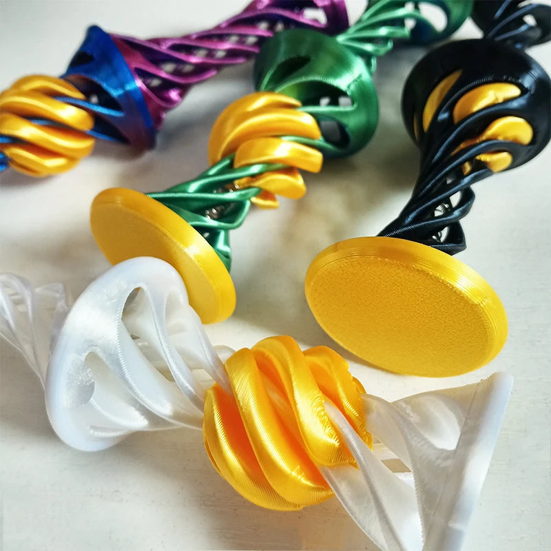 CowLost | product_id-3d-printed-double-layer-helical-tree-impossible-pyramid-fidget-toy-for-kids-decompression-desk-ornament |4