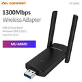 CowLost | comfast-gigabit-wifi-adapter-1300mbps-2-4g-5ghz-antenna-usb3-0 |20