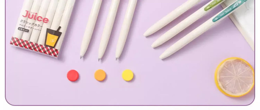 CowLost | product_id-pilot-juice-0-5mm-fine-gel-pens-soft-pastel-vintage-classics-clear-barrel-for-writing-illustration |18