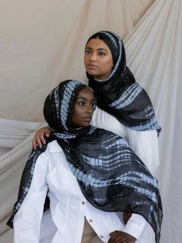 CowLost | bohemian-print-women-watercolor-soft-muslim-hijab |36