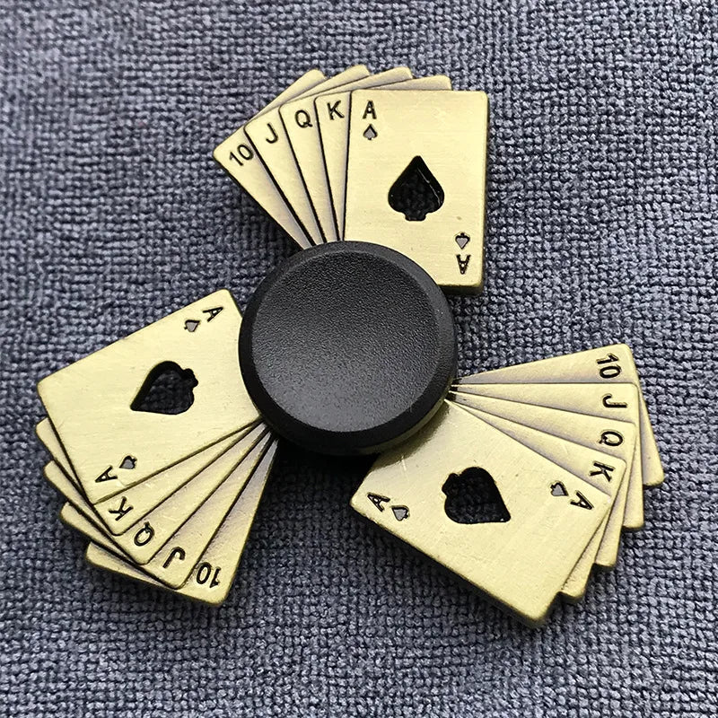 CowLost | product_id-bronze-metal-alloy-fidget-spinner-with-r188-mute-bearing-for-stress-relief |12