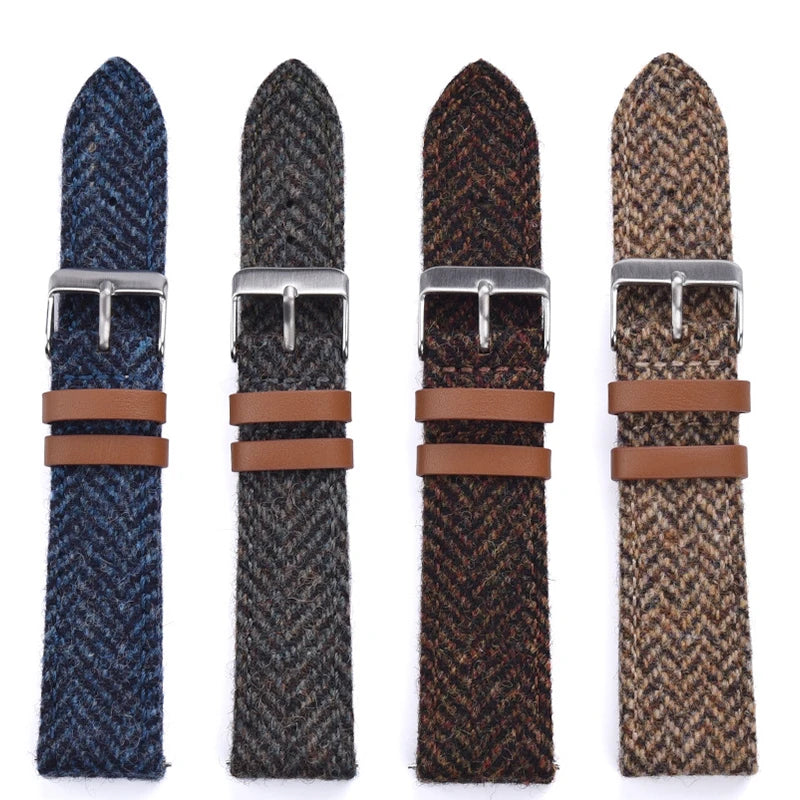 CowLost | bracelets-product_id-retro-nylon-leather-quick-release-wrist-strap-for-seiko-rolex-watchbands-unisex |16