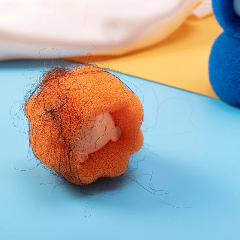CowLost | seasonal-holiday-decorations-laundry-washing-machine-pet-hair-filter-reusable-lint-remover |4