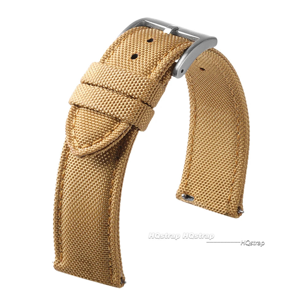 CowLost | product_id-waterproof-nylon-sailcloth-quick-release-watch-strap-20mm-22mm-universal-wristband-for-men-women |10