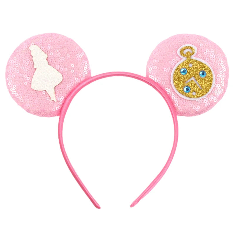 CowLost | cartoon-lilo-stitch-head-band-girls-sequins-bow-hairband |53