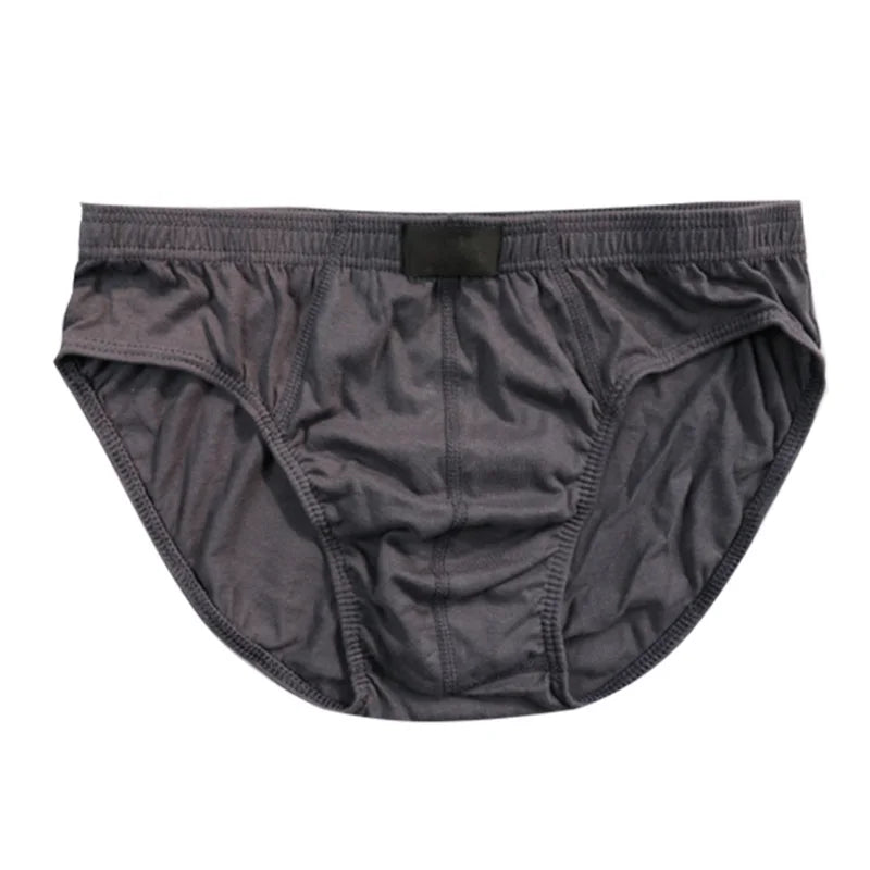 CowLost | men-solid-cotton-briefs-panties-plus-size-xl-5xl-underwear-briefs |14