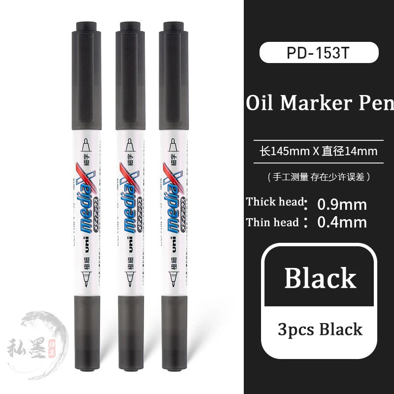 CowLost | product_id-uni-double-headed-oil-marker-pen-0-4-0-9mm-quick-dry-for-cd-glass-ceramic-fabric-leather-tire |21
