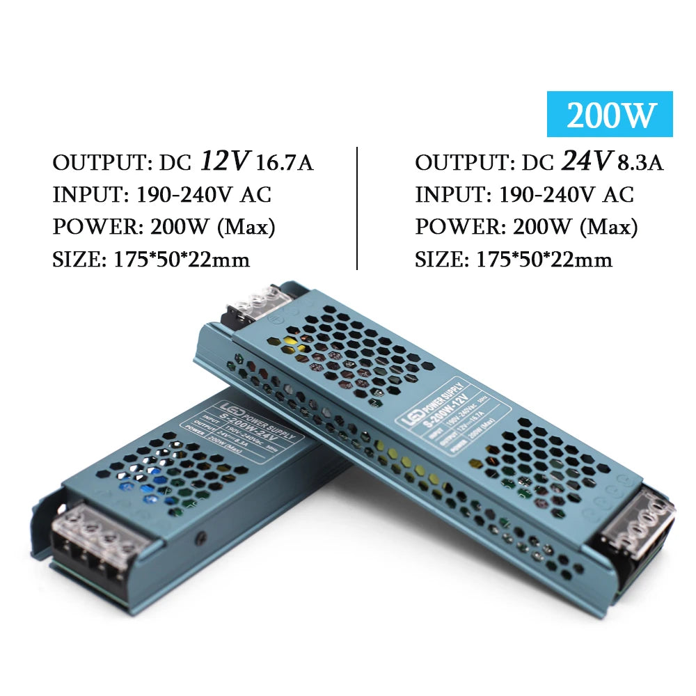 CowLost | dc-12v-24v-led-power-supply-ac190-240v-mute-lighting-transformers |10