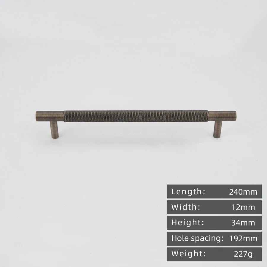 CowLost | kedlo-european-luxury-solid-brass-embossed-gold-500mm-long-handle-american-retro-antique-drawer-t-handle |38