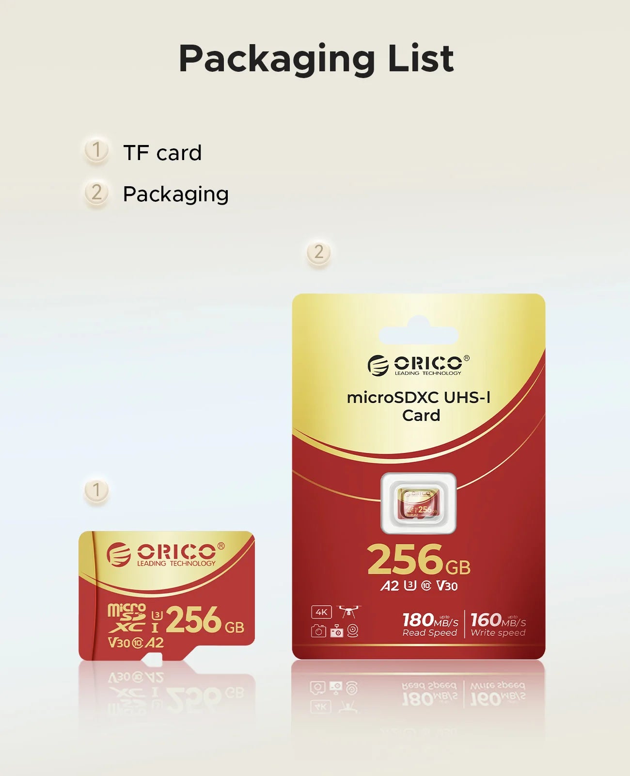 CowLost | orico-256gb-micro-sd-microsdxc-r-w-up-to180mb-s |10