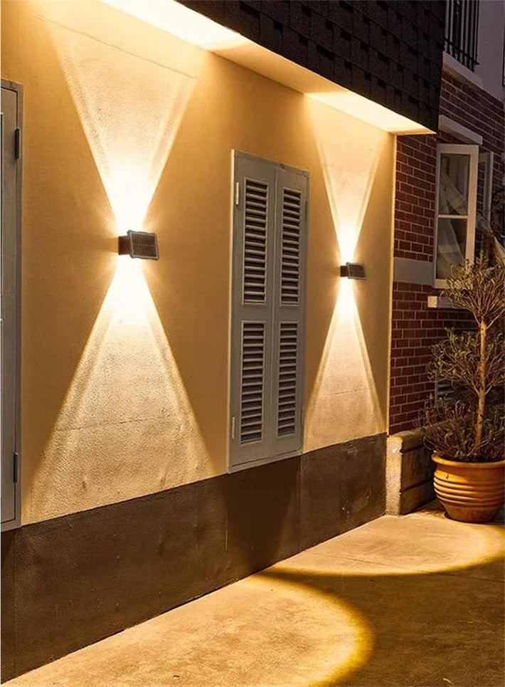 CowLost | product_id-solar-waterproof-led-wall-light-outdoor-high-brightness-up-down-garden-light |9