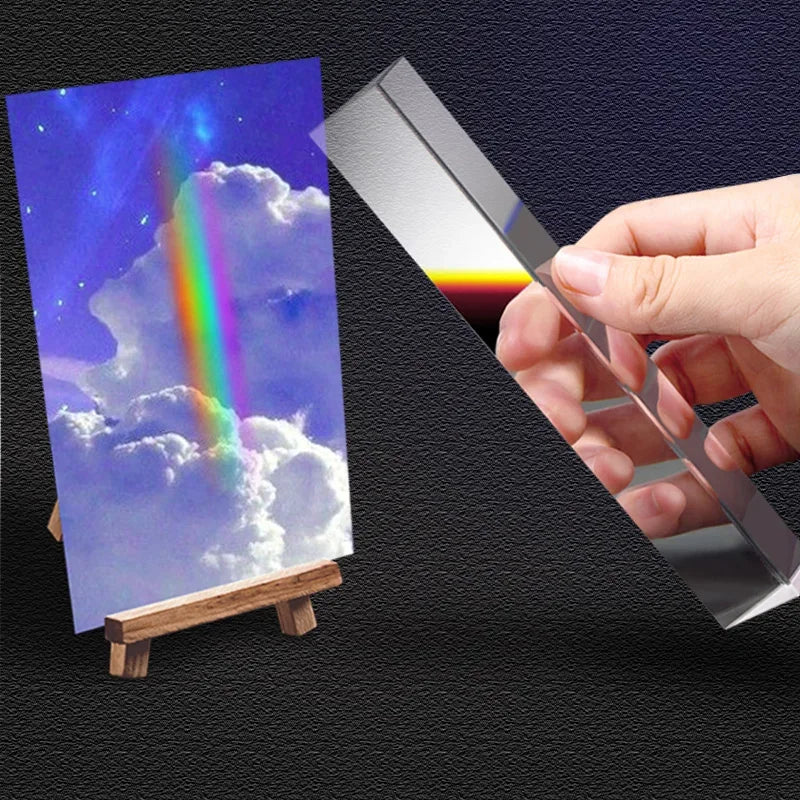 CowLost | product_id-25x25x80mm-triangular-k9-optical-prism-for-physics-teaching-and-light-refraction |4
