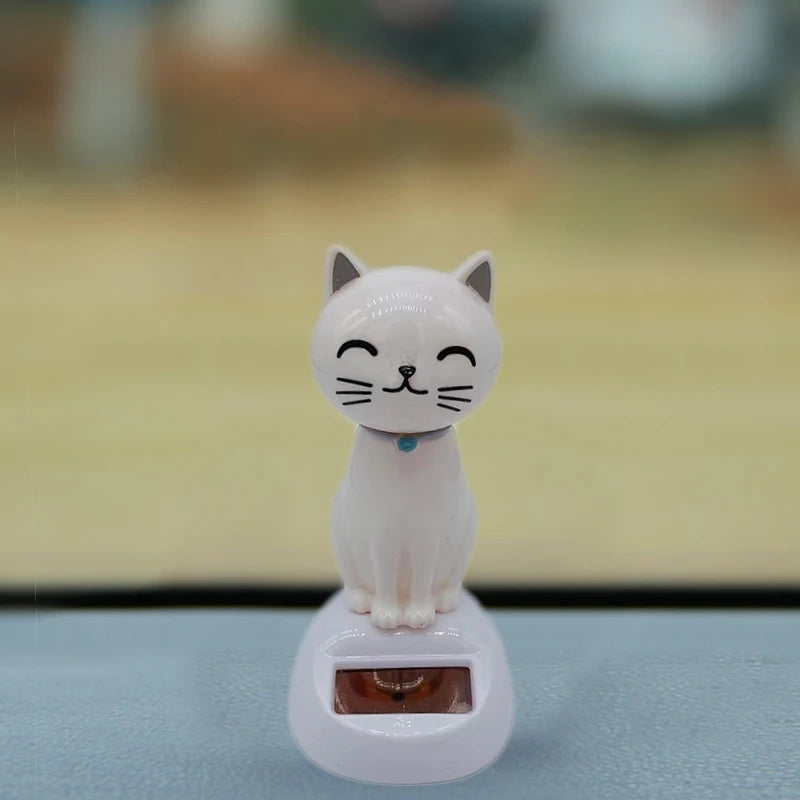 CowLost | product_id-solar-powered-shaking-head-cartoon-cat-car-decoration-gift |4