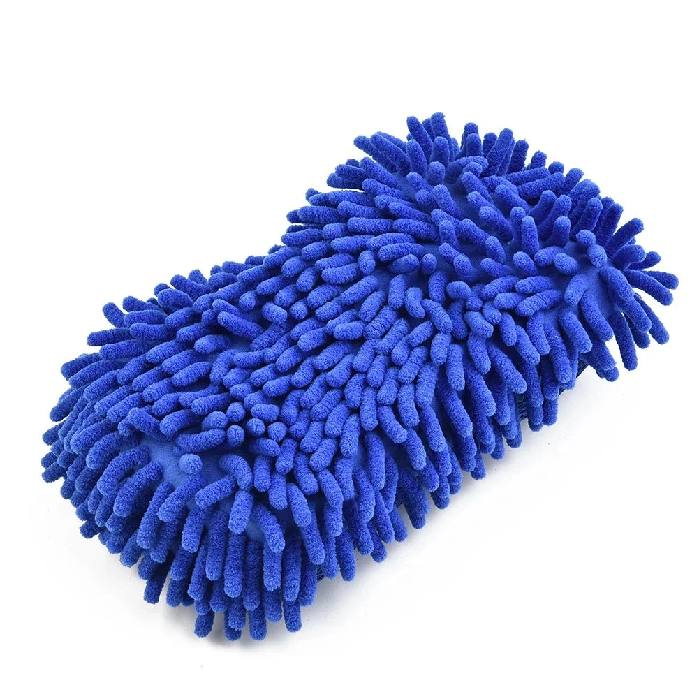 CowLost | car-wash-brushes-product_id-chenille-microfiber-car-wash-sponge-brush-towel-gloves-accessories |1