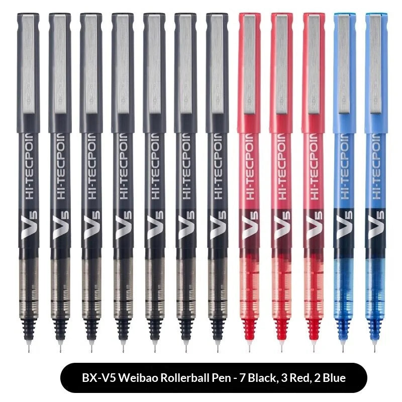 CowLost | product_id-pilot-bx-v5-12-color-0-5mm-rollerball-pens-anti-leak-smooth-ink-for-journaling-art-projects |52